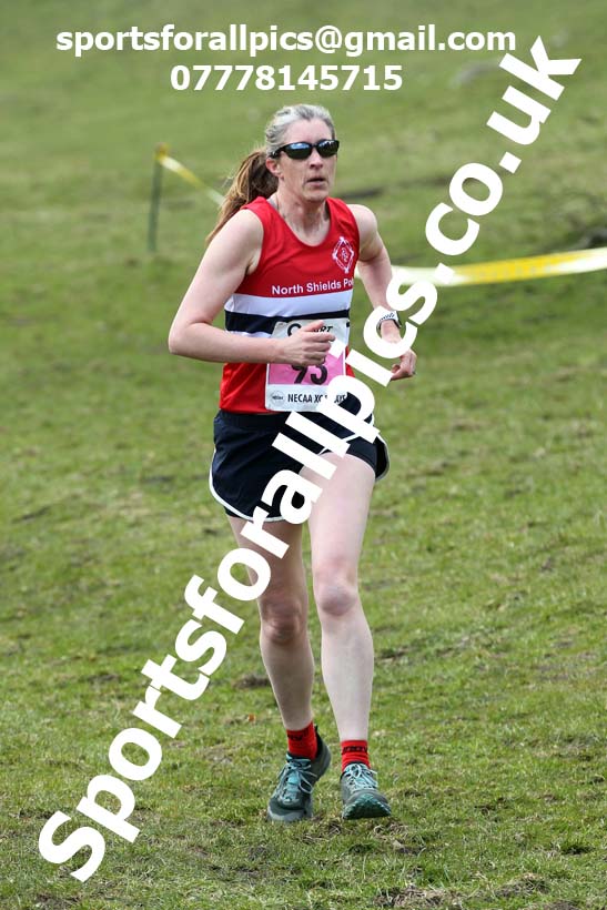 Masters men 2021 NECAA Cross Country Relays, Thornley Farm, Peterlee, Saturday, April 10th. Photo: David T. Hewitson/Sports for All Pics